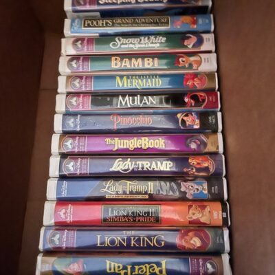 Disney VHS Lot