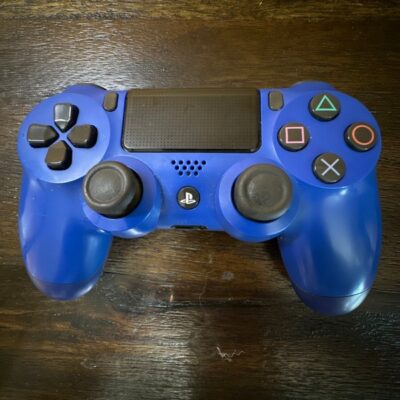 PS4 controller blue Japan