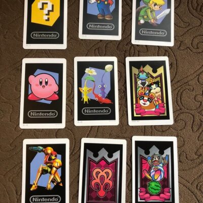 9 Nintendo 3DS AR cards