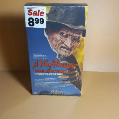 A Nightmare on Elm St 2 Sealed VHS Tape