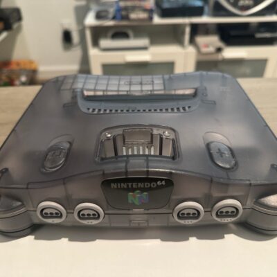 N64 Smoke Gray Nintendo 64 Console NTSC NUS-001 N64