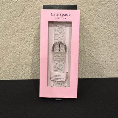 (New) Kate Spade Apple Watch Band – Clear Floral