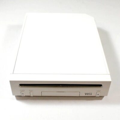 White Nintendo Wii Console Only – Gamecube Compatible