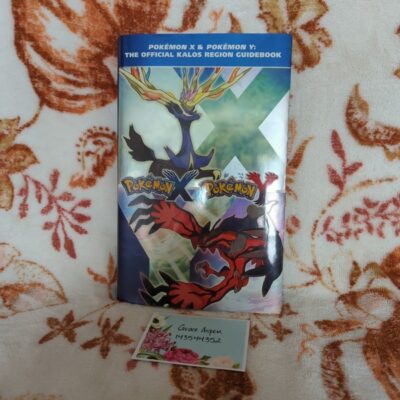 Like New Pokemon XY Official Kalos Region Guidebook