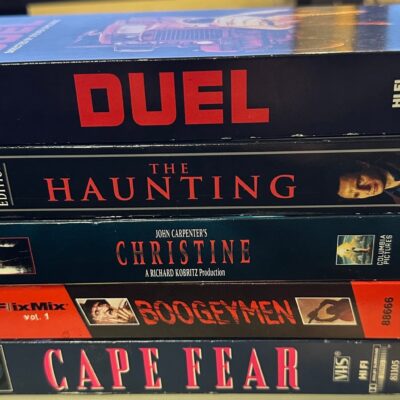 5 VHS HORROR  LOT FREE SHIPPING