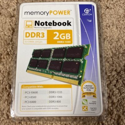 Notebook memory upgrade