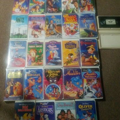 Disney vhs Lot