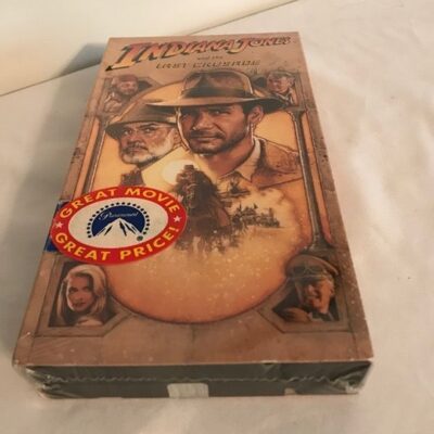 Sealed VHS- Indiana Jones and the Last Crusade