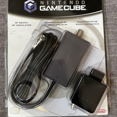 Factory sealed Official Nintendo Gamecube RF Switch/ RF Modulator