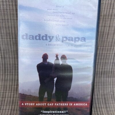 Daddy & Papa (VHS, 2002) gay interest promo documentary film tape RARE