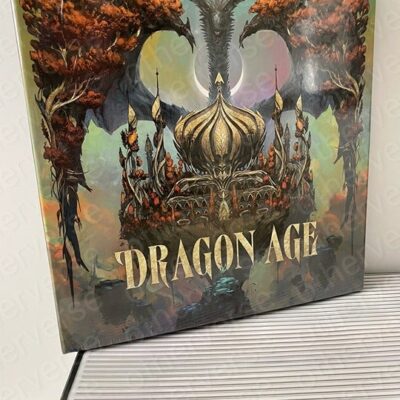 Dragon Age Vinyl Record Soundtrack 4 LP Box Set Inquisition Teal Blue VGM OST
