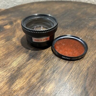 UR/PRO 55mm CY Color Correction Filter Made in USA w/lens holder made in Japan