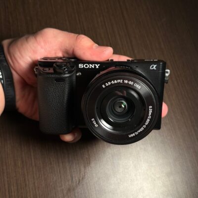 Sony Alpha a6000 Mirrorless Camera with 16-50mm Retractable Lens