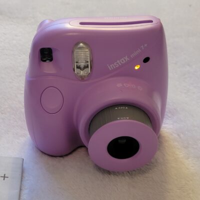 Fujifilm Instax Mini 7+ Lavender Polaroid Camera