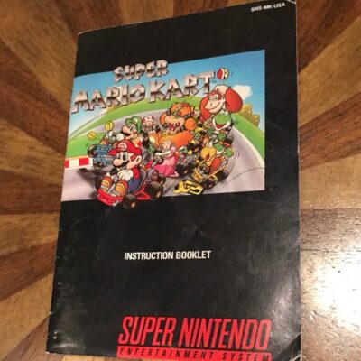 Super Mario Kart Manual